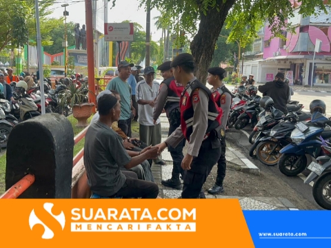 Patroli Sat Samapta Polres Parepare Hadirkan Rasa Aman bagi Masyarakat di Akhir Pekan