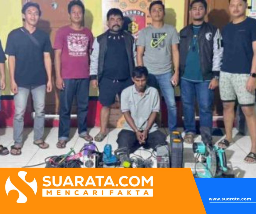 Sakit Hati Tak Digaji, Pekerja di Mamuju Gasak Alat Pertukangan Bosnya