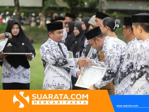 HUT PGRI ke-80 dan Hari Guru Nasional di Parepare, Wali Kota Tasming Hamid: Guru adalah Lentera Bangsa