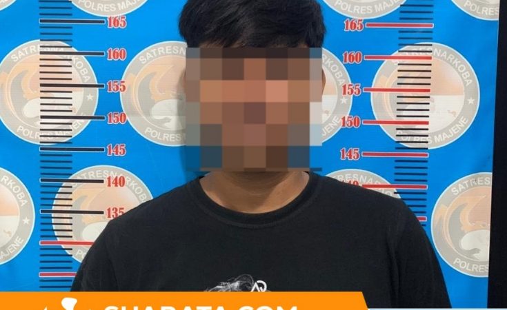 Sat Resnarkoba Polres Majene Kembali Bekuk Pengedar Sabu Asal Polman