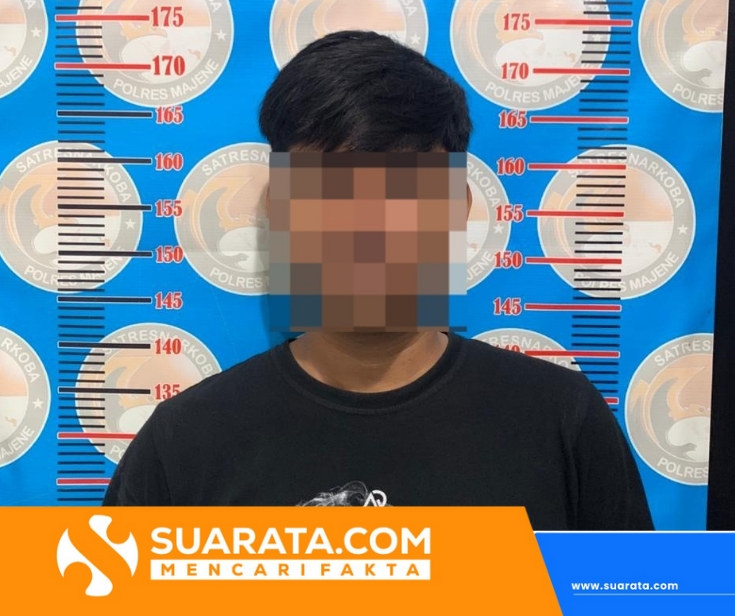 Sat Resnarkoba Polres Majene Kembali Bekuk Pengedar Sabu Asal Polman