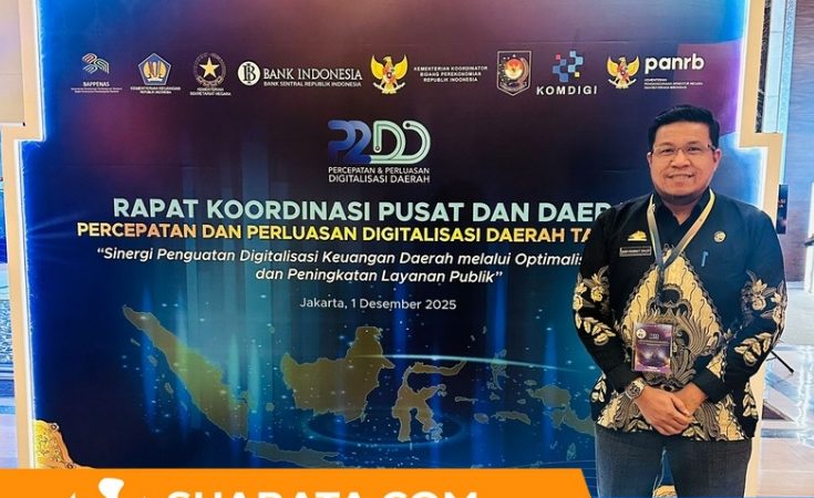 Sekda Sidrap Ikuti Rakorpusda Percepatan dan Perluasan Digitalisasi Daerah 2025 di Jakarta