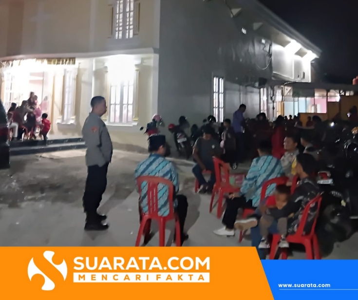 Polres Polman Amankan Perayaan Natal di Gereja Jemaat Kristen Indonesia Kerajaan Allah
