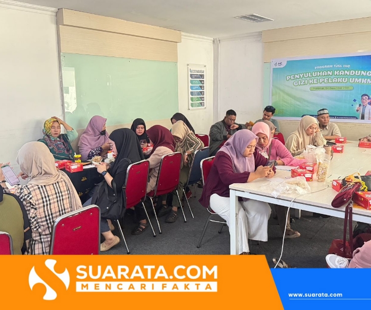 Pertamina Patra Niaga Sulawesi Bersama PT Pertamedika IHC Gelar CSR Penyuluhan Kandungan Gizi untuk Pelaku UMKM