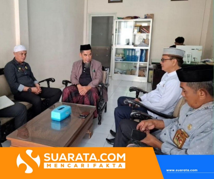 Perkuat Sinergi Keumatan, Kakan Kemenag Pinrang Silaturahmi ke Muhammadiyah