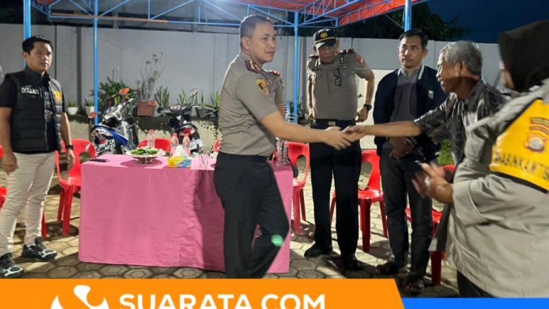 Jelang Operasi Lilin 2025, Kapolres Parepare Tinjau Pengamanan Ibadah di Gereja