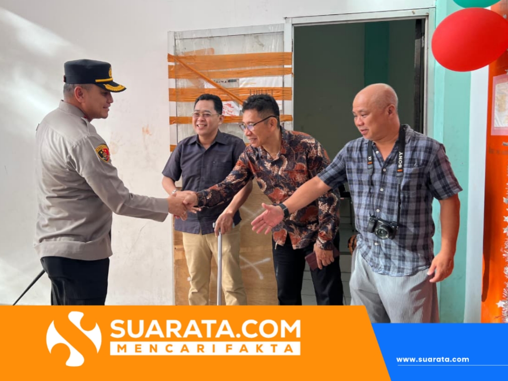 Kapolres Parepare Tinjau Pengamanan Ibadah Natal Sekolah Minggu Jemaat Gereja Pantekosta Tabernakel Petra