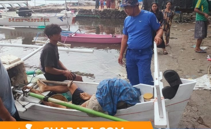 Sat Polairud Polres Polman Evakuasi Nelayan yang Meninggal Saat Melaut