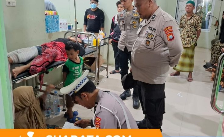 Kecelakaan Ganda di Trans Sulawesi Polman, Pengendara Motor Alami Luka Berat