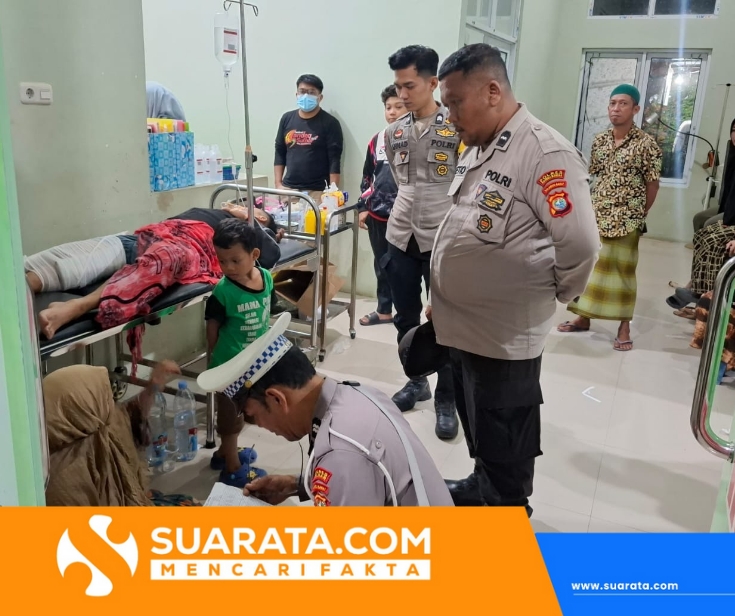 Kecelakaan Ganda di Trans Sulawesi Polman, Pengendara Motor Alami Luka Berat