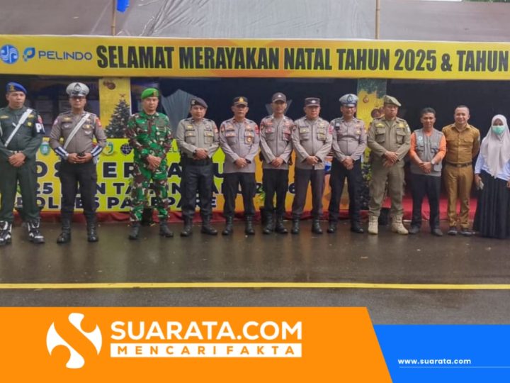 Polres Parepare Dirikan Pos Terpadu Operasi Lilin 2025 di Jalan Karaeng Burane