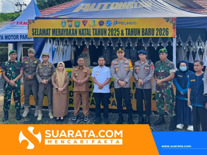 Walikota dan Kapolres Parepare Tinjau Pos Pengamanan Natal 2025 dan Tahun Baru 2026