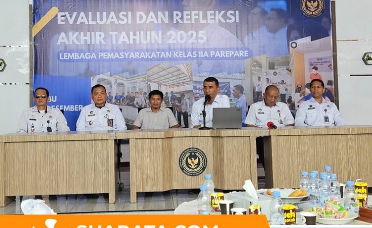 Razia Masif dan Transparansi Anggaran, Lapas Parepare Paparkan Kinerja Sepanjang 2025
