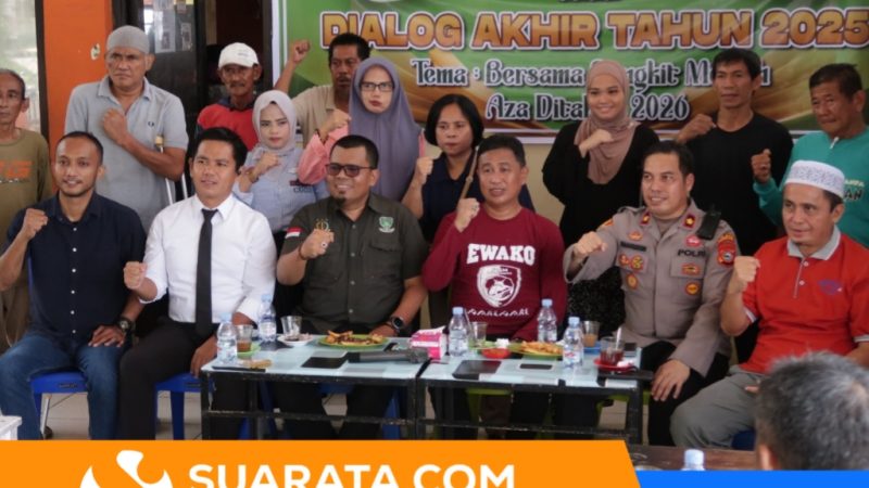 Hadiri Dialog Akhir Tahun LSM Lingkar Hijau, Waka Polres Parepare : Jangan Takut Lapor Polisi, Gunakan Layanan 110