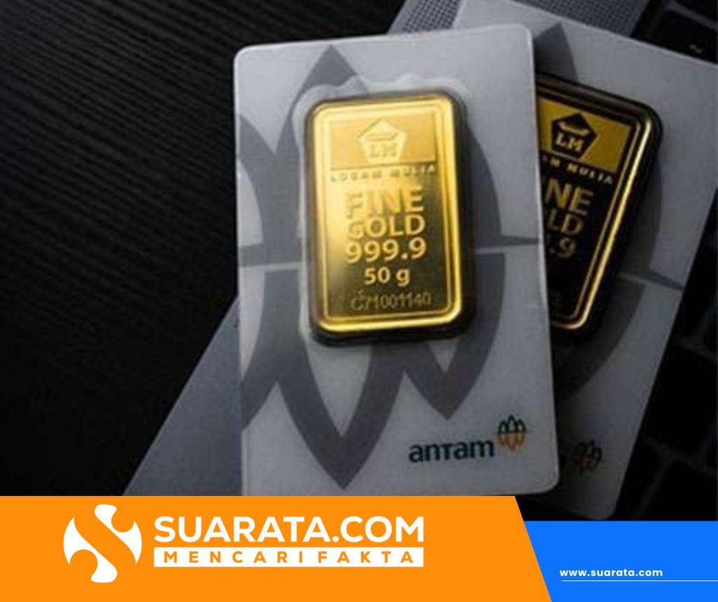 Emas Antam Merosot Akhir Pekan, Ini Daftar Harga Lengkap di Pegadaian 7 Desember 2025