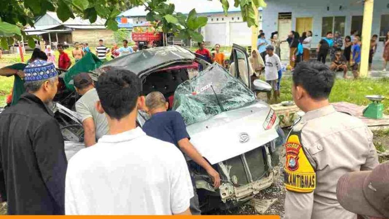 Kecelakaan Beruntun di Jalan Poros Majene–Mamuju, Dua Orang Tewas Tertabrak Truk Box