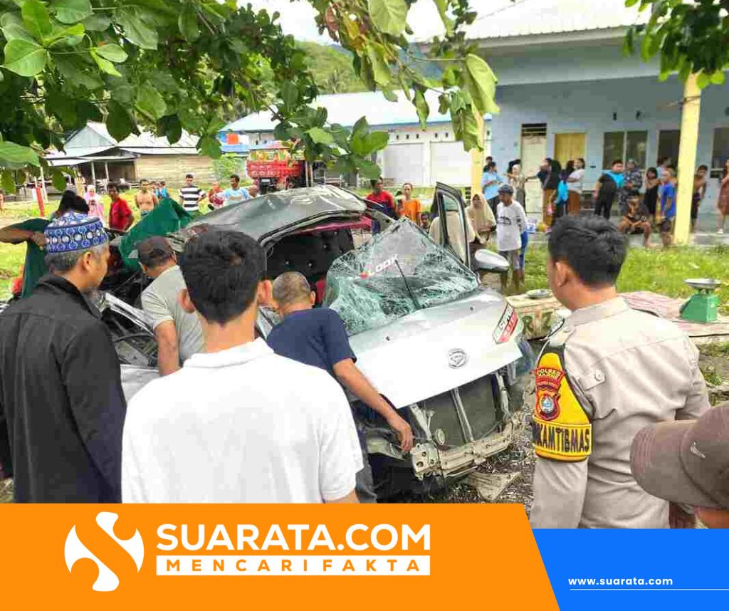 Kecelakaan Beruntun di Jalan Poros Majene–Mamuju, Dua Orang Tewas Tertabrak Truk Box
