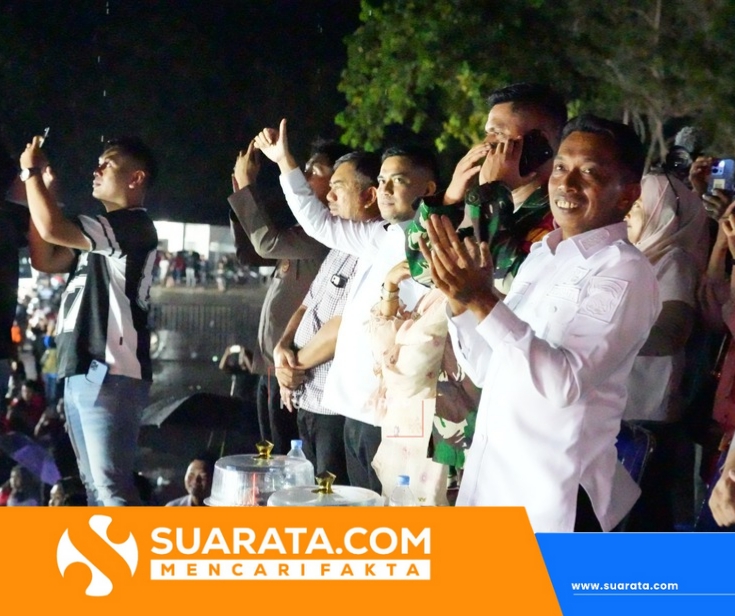 Malam Tahun Baru di Sirkuit Puncak Mario, Warga Antusias Menyaksikan Balapan