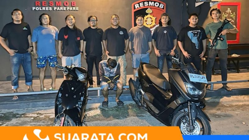 Motor Dicuri Akibat Kunci Kontak Masih Menempel, Polres Parepare Imbau Warga Tingkatkan Kewaspadaan