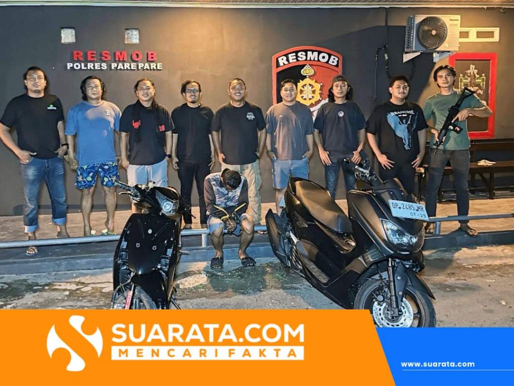 Motor Dicuri Akibat Kunci Kontak Masih Menempel, Polres Parepare Imbau Warga Tingkatkan Kewaspadaan