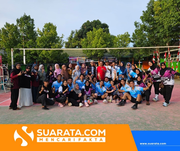 Tim Voli Pelajar Kabupaten Pinrang Raih Juara II Porseni HAB ke-80 Kemenag Sulsel