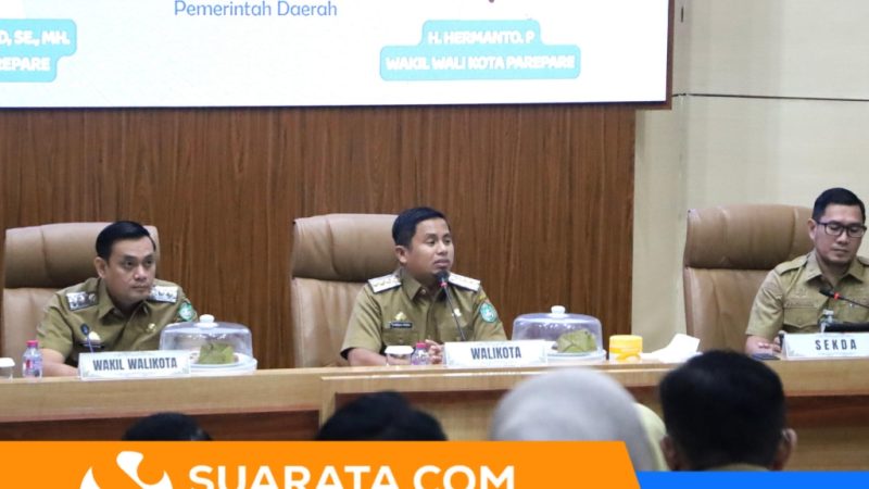 Wali Kota Tasming Hamid Pimpin Rakor Awal Tahun, Evaluasi Kinerja 2025 dan Matangkan Program 2026