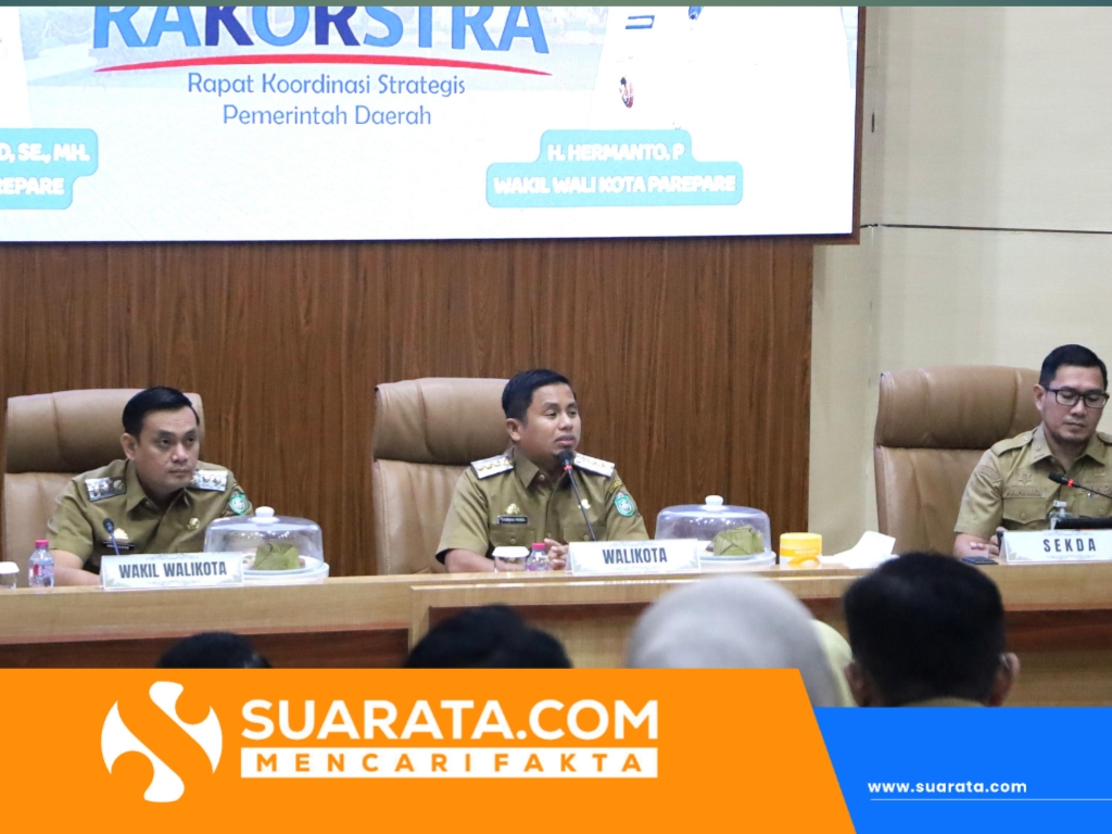 Wali Kota Tasming Hamid Pimpin Rakor Awal Tahun, Evaluasi Kinerja 2025 dan Matangkan Program 2026