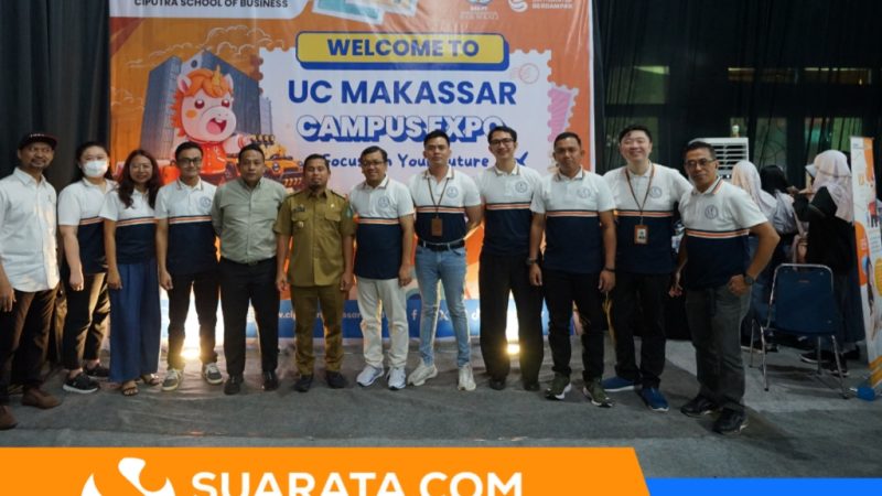 Buka UC Makassar Kampus Expo, Wali Kota Parepare Dorong Mahasiswa Jadi Entrepreneur Muda