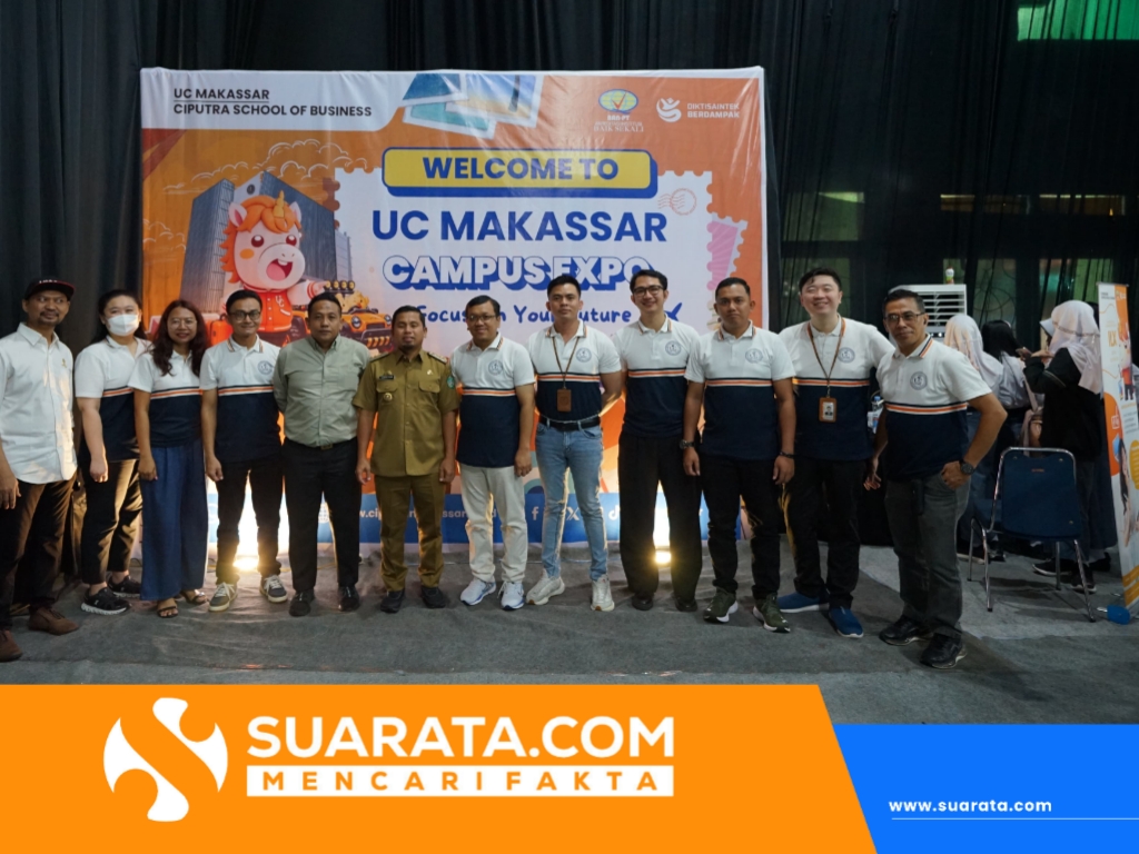 Buka UC Makassar Kampus Expo, Wali Kota Parepare Dorong Mahasiswa Jadi Entrepreneur Muda