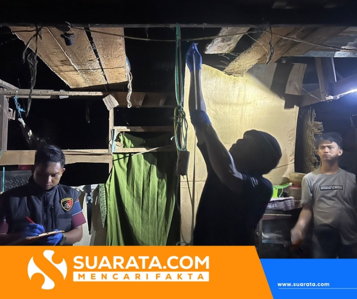 Warga Campalagian Ditemukan Gantung Diri, Polisi Pastikan Tidak Ada Unsur Pidana