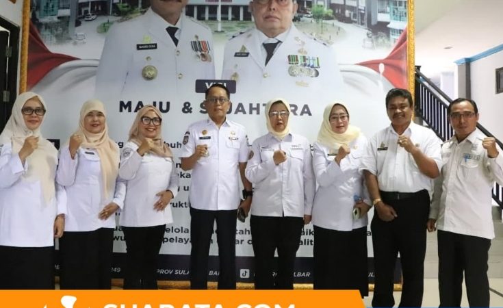 Sekda Sulbar Sidak Dinsos P3A dan PMD, Dorong Peningkatan Tata Kelola Pemerintahan