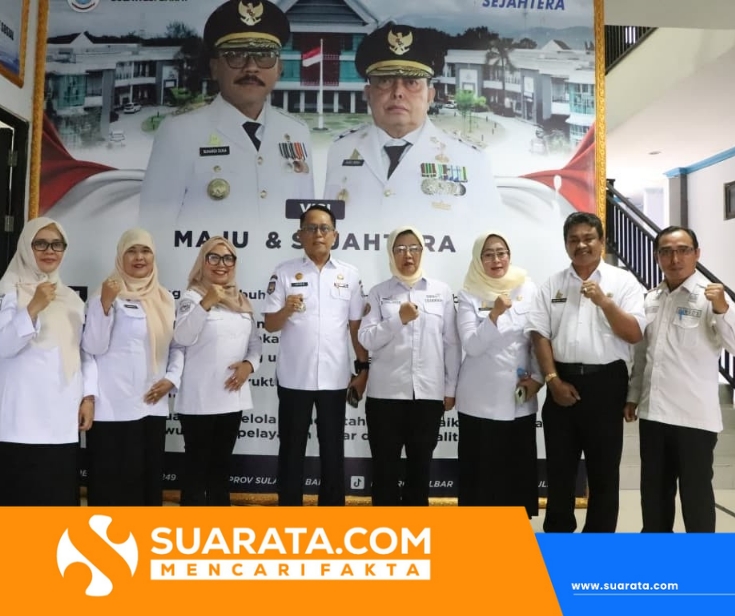 Sekda Sulbar Sidak Dinsos P3A dan PMD, Dorong Peningkatan Tata Kelola Pemerintahan