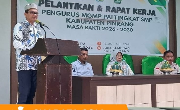 Kemenag dan Disdik Pinrang Dorong MGMP PAI Perkuat Mutu Pendidikan Agama