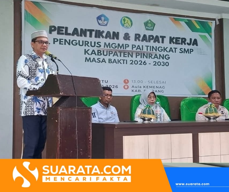 Kemenag dan Disdik Pinrang Dorong MGMP PAI Perkuat Mutu Pendidikan Agama