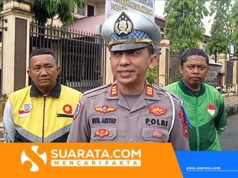 Sat Lantas Polres Parepare Libatkan Komunitas Ojek Online dalam Operasi Keselamatan Pallawa 2026