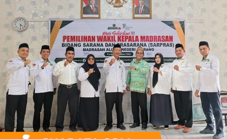 MAN Pinrang Mantapkan Tata Kelola Sarpras Lewat Pemilihan Wakamad