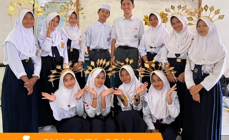 OSIM MA Biharul Ulum Ma’arif Dampingi Seni Tari SMPN 03 Suppa, Perkuat Promosi SPMB 2026