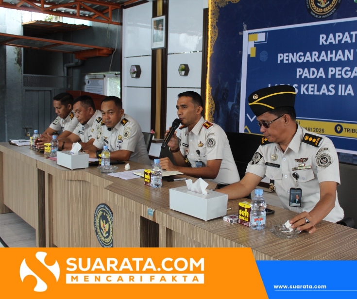 Lapas Parepare Laksanakan Rapat Pengarahan Tugas Pokok dan Fungsi (Tupoksi) Pegawai