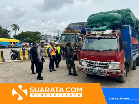 Operasi Keselamatan Pallawa 2026, Sat Lantas Polres Parepare Edukasi Sopir Truk di Pelabuhan Nusantara