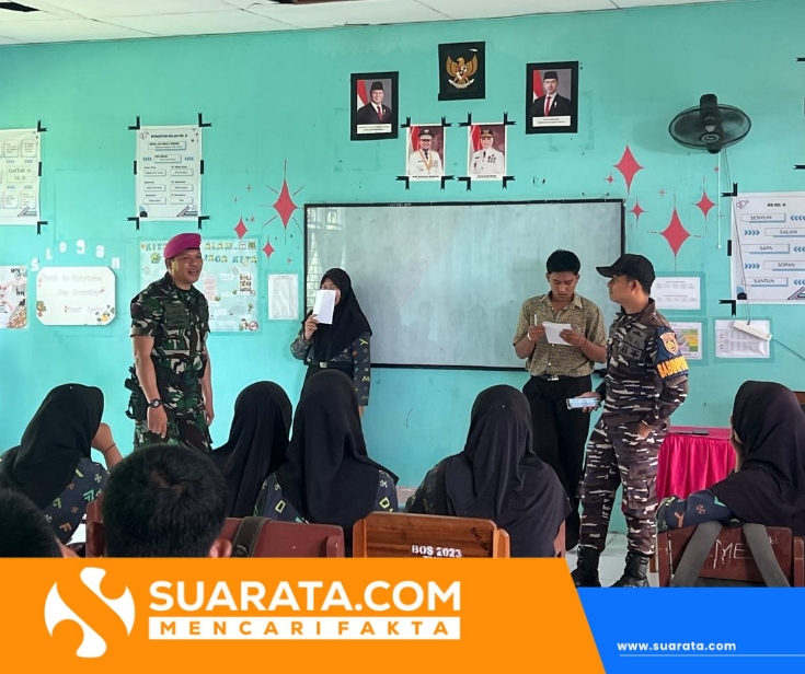 TNI AL Sosialisasikan Penerimaan Prajurit 2026 di SMA Negeri 4 Pinrang, Seleksi Gratis dan Transparan
