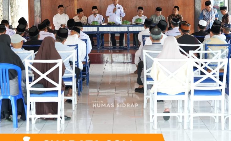 Bupati Sidrap Syaharuddin Alrif Lepas 68 Mubaligh Tim Dakwah Ramadhan 1447 H