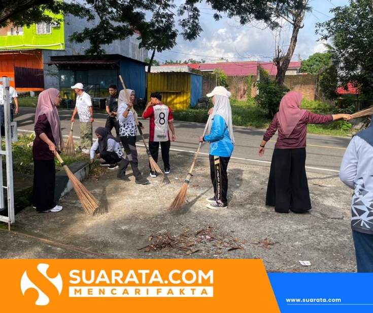 Lapas Parepare Laksanakan Bakti Sosial dan Kerja Bakti di Lingkungan Sekitar