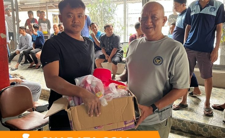 Lapas Parepare Bagikan Perlengkapan Mandi kepada 571 WBP di Bulan Suci Ramadhan