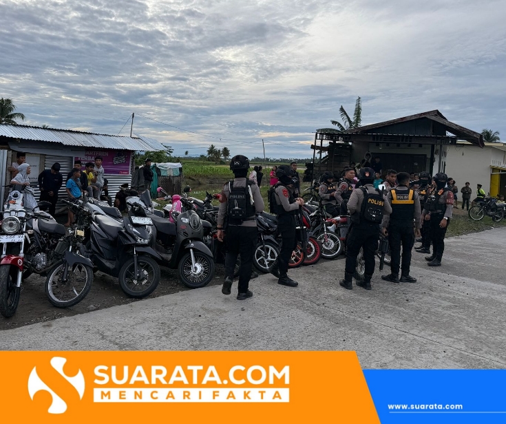 Polisi Bubarkan Balap Liar di Mapilli, 21 Motor Diamankan