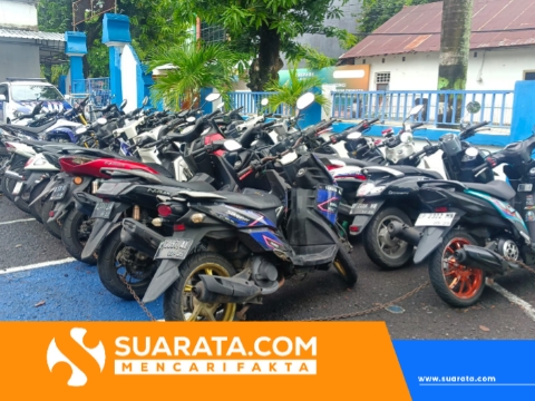 Polisi Geruduk Balapan Liar, 30 Sepeda Motor di Parepare Berhasil Diamankan