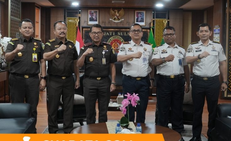 Mantapkan Sistem Peradilan Pidana Terpadu, Kajati Sulsel dan Kakanwil Pemasyarakatan Gelar Pertemuan