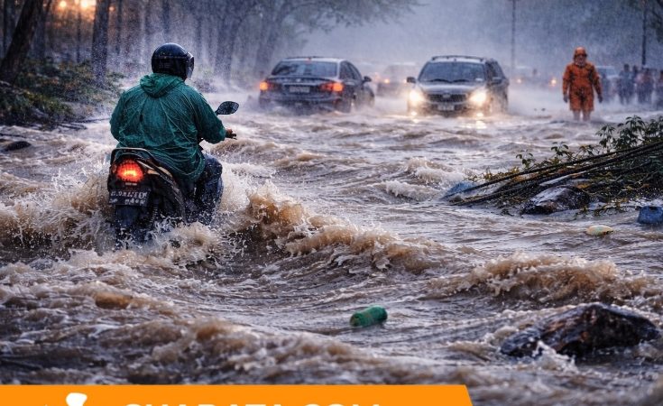 BMKG Keluarkan Peringatan Dini Cuaca Ekstrem di Sulsel 24 Februari–1 Maret 2026