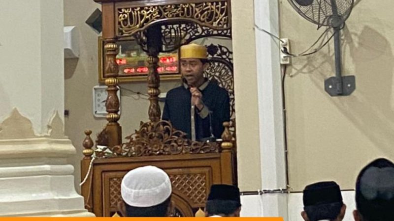 Di Masjid Al-Ansar Lero B, Muhammad Noor Hafizh Serukan Pentingnya Silaturrahim