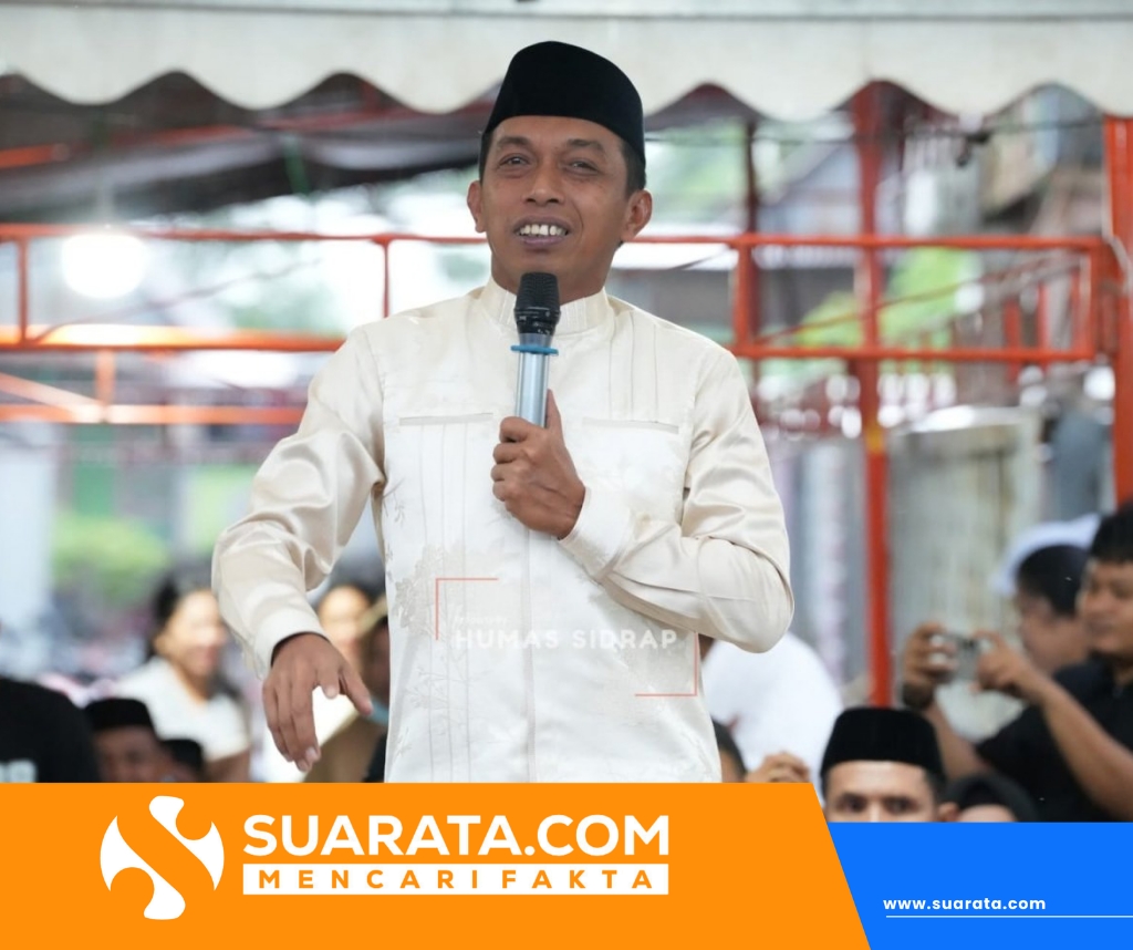 Safari Ramadan Penuh Keakraban di Tellu Limpoe, Bupati Sidrap Paparkan Capaian Setahun