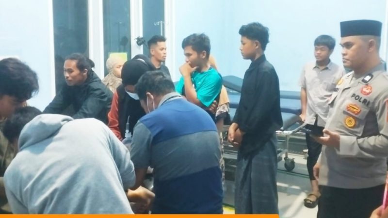 Tabrakan Keras di Ulumanda Majene, Remaja 18 Tahun Alami Luka Serius